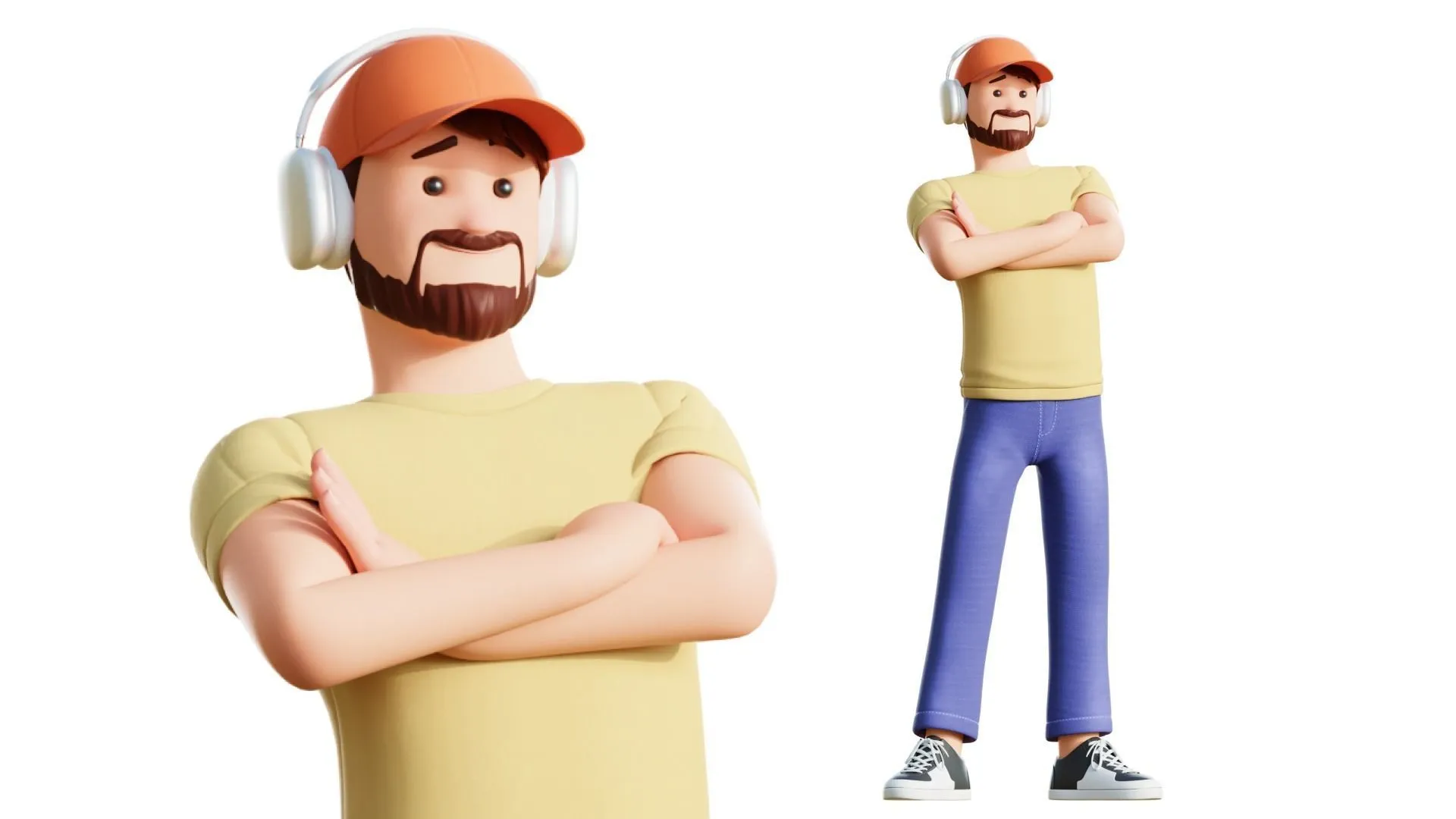 Cartoon Software Developer render 1